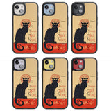 Tournee du Chat Noir Poster Magsafe Black Impact Phone Case for iPhone 13, iPhone 14, iPhone 15