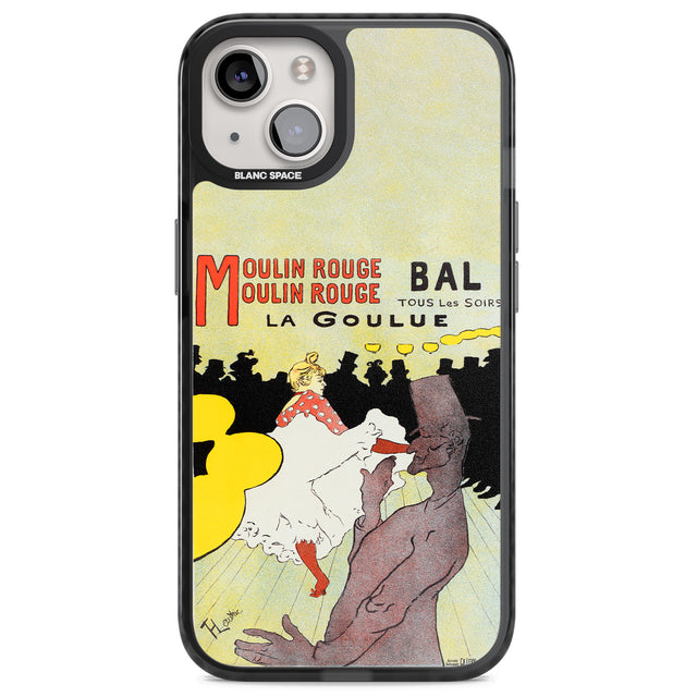 Moulin Rouge Poster Magsafe Black Impact Phone Case for iPhone 13, iPhone 14, iPhone 15