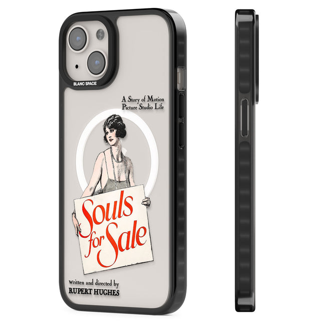Souls for Sale Poster Magsafe Black Impact Phone Case for iPhone 13, iPhone 14, iPhone 15