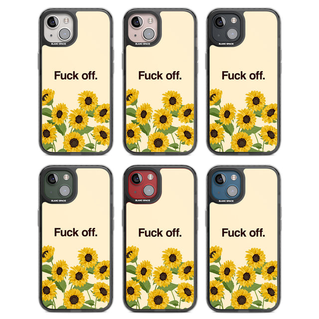 Fuck off Black Impact Phone Case for iPhone 13, iPhone 14, iPhone 15