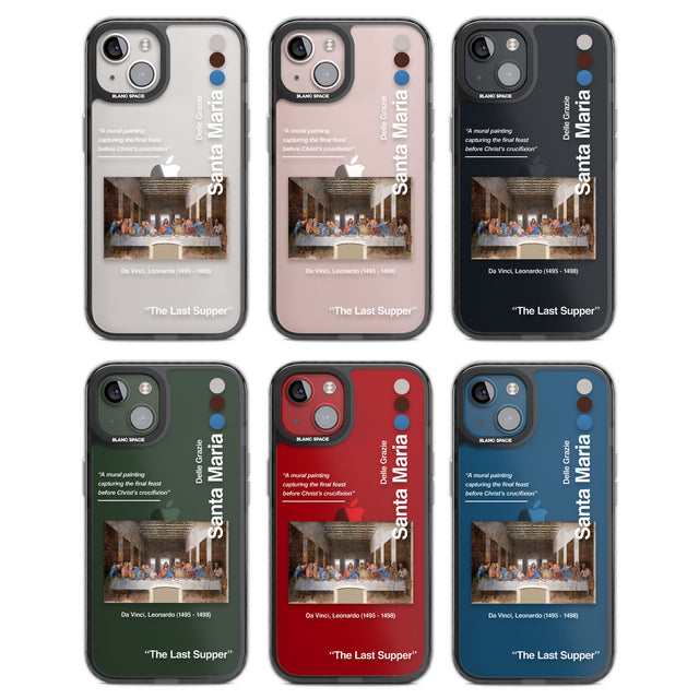 The Last Supper Black Impact Phone Case for iPhone 13, iPhone 14, iPhone 15