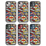 Onomatopoeia Black Impact Phone Case for iPhone 13, iPhone 14, iPhone 15