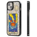 Celestial Zodiac - Cancer Black Impact Phone Case for iPhone 13, iPhone 14, iPhone 15