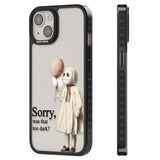 Sorry, Was That Too Dark? Black Impact Phone Case for iPhone 13, iPhone 14, iPhone 15