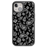 Black Bandana Black Impact Phone Case for iPhone 13, iPhone 14, iPhone 15