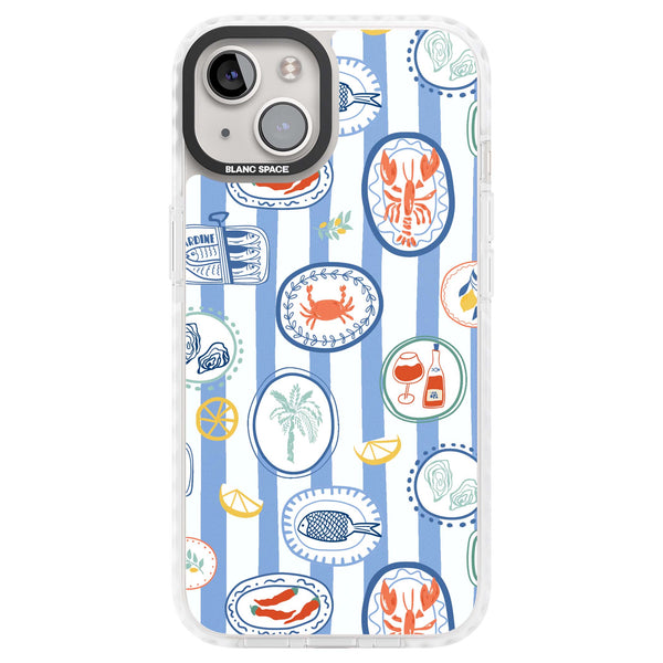 Nautical Stripes & Coastal Plates