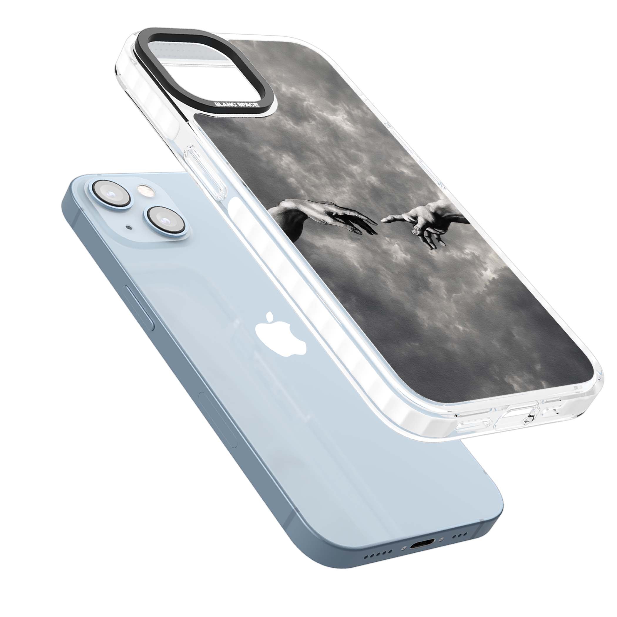 Creation art iPhone case | Clear Impact case for iPhone 13, iPhone 14, iPhone 15