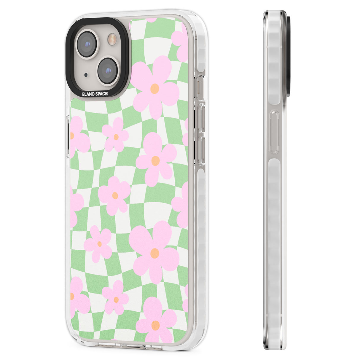 Spring Picnic Clear Impact Phone Case for iPhone 13, iPhone 14, iPhone 15