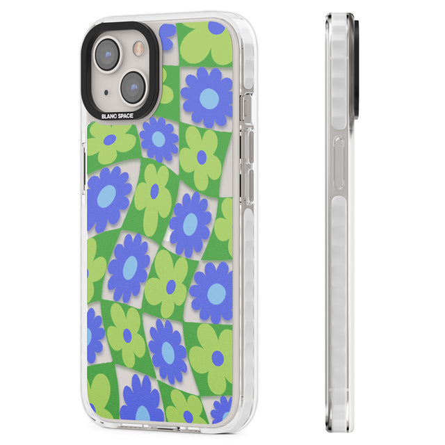 Garden Party Clear Impact Phone Case for iPhone 13, iPhone 14, iPhone 15