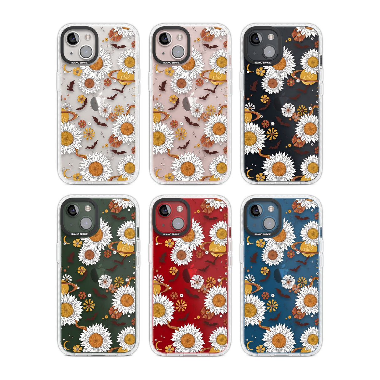 Halloween Skulls and FlowersPhone Case for iPhone 14