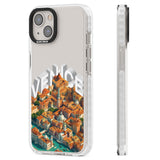 Venice Clear Impact Phone Case for iPhone 13, iPhone 14, iPhone 15