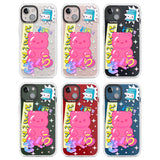 Kawaii Pink Bear Collage Clear Impact Phone Case for iPhone 13, iPhone 14, iPhone 15