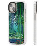 Bamboo Grove of Saga Clear Impact Phone Case for iPhone 13, iPhone 14, iPhone 15