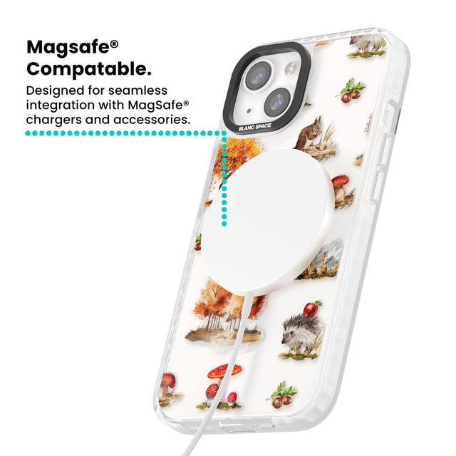 Fall Forest Friends Magsafe Impact Phone Case for iPhone 13, iPhone 14, iPhone 15