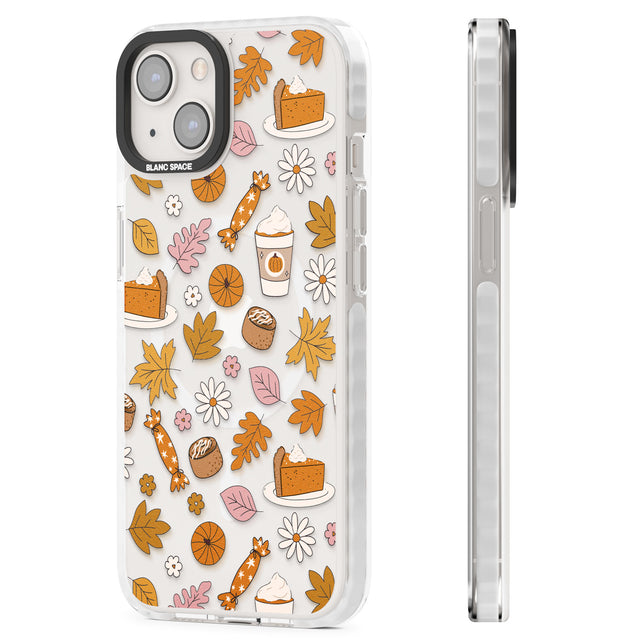 Pumpkin Spice Magsafe Impact Phone Case for iPhone 13, iPhone 14, iPhone 15