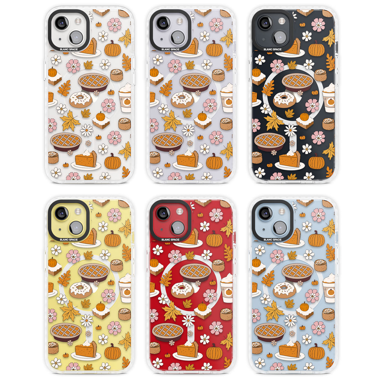 Pumpkin Pie & Autumn Treats Magsafe Impact Phone Case for iPhone 13, iPhone 14, iPhone 15