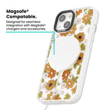 Boho Sunflowers Magsafe Impact Phone Case for iPhone 13, iPhone 14, iPhone 15