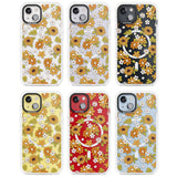 Boho Sunflowers Magsafe Impact Phone Case for iPhone 13, iPhone 14, iPhone 15