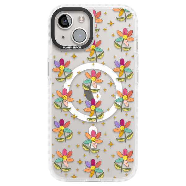 Boho Celestial Happy Flower