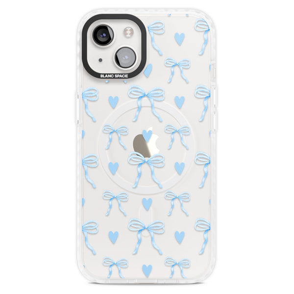 Blue Bows & Hearts