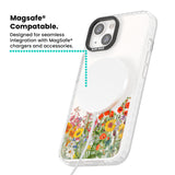 Personalised Summer Wildflowers Magsafe Impact Phone Case for iPhone 13, iPhone 14, iPhone 15