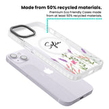 Personalised Lavender Wildflowers Magsafe Impact Phone Case for iPhone 13, iPhone 14, iPhone 15