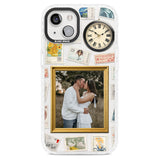 Personalised Vintage Photo Frame Collage Magsafe Impact Phone Case for iPhone 13, iPhone 14, iPhone 15