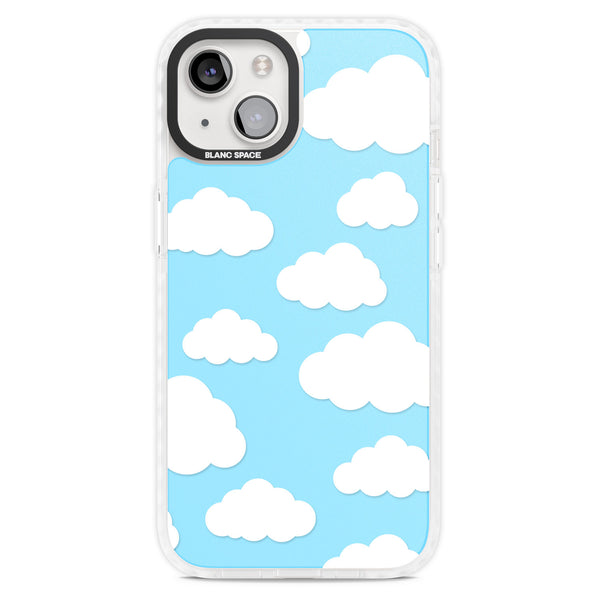 Blue Sky & Clouds Pattern