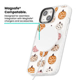 Floral Pumpkins Magsafe Impact Phone Case for iPhone 13, iPhone 14, iPhone 15