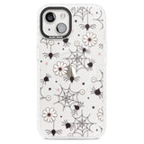 Spiders and Flowers Pattern Magsafe Impact Phone Case for iPhone 13, iPhone 14, iPhone 15