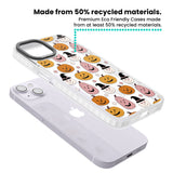 Witches and Pumpkins Pattern Magsafe Impact Phone Case for iPhone 13, iPhone 14, iPhone 15