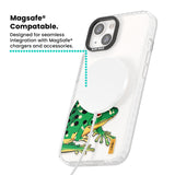 Matsumoto Hoji Frog Green Magsafe Impact Phone Case for iPhone 13, iPhone 14, iPhone 15