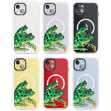 Matsumoto Hoji Frog Green Magsafe Impact Phone Case for iPhone 13, iPhone 14, iPhone 15