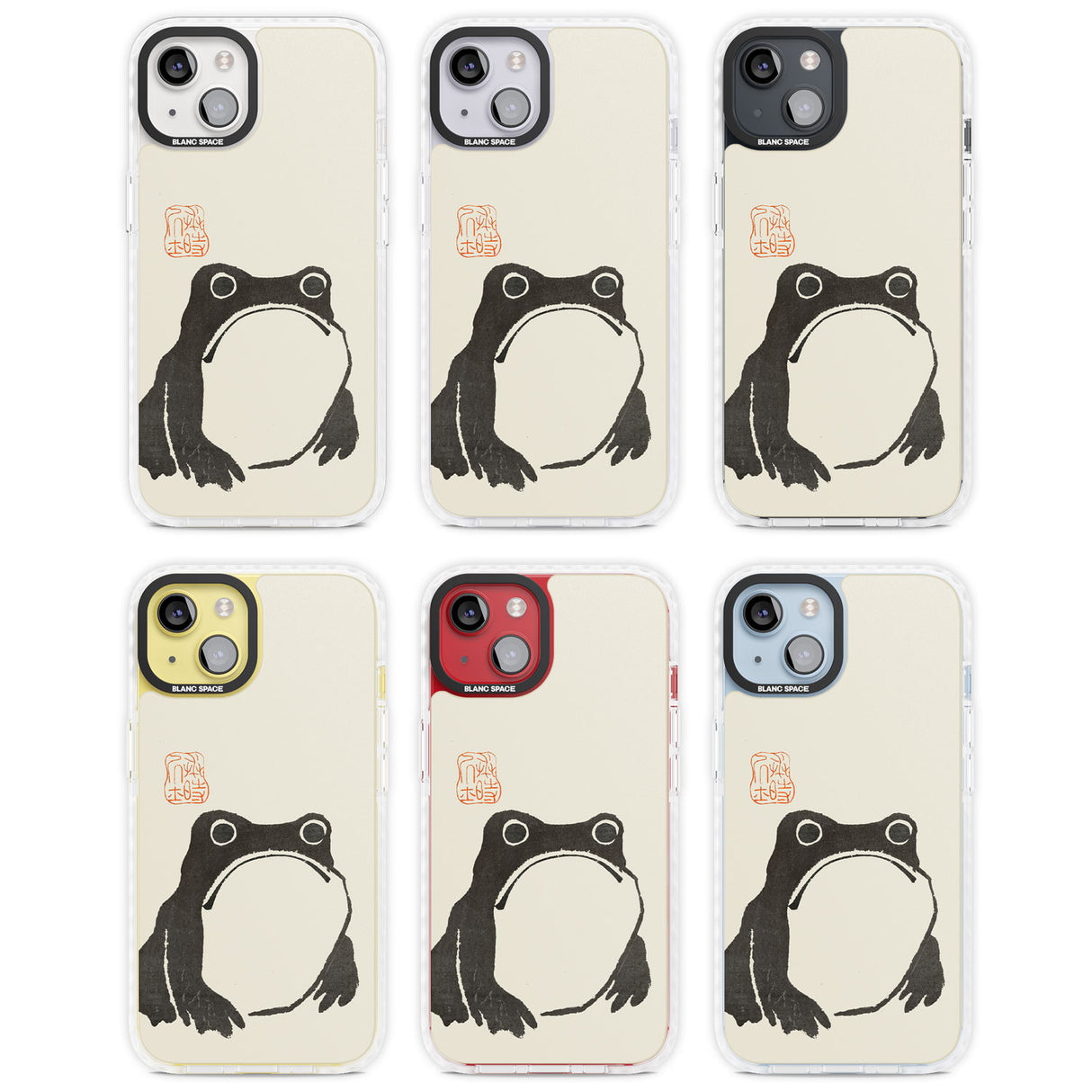 Matsumoto Hoji Frog Magsafe Impact Phone Case for iPhone 13, iPhone 14, iPhone 15