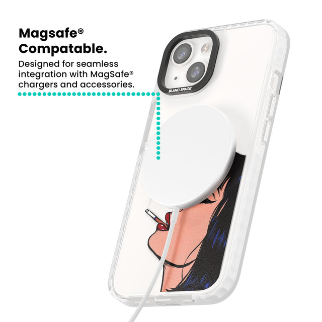 Stress Relief - Pop Art Magsafe Impact Phone Case for iPhone 13, iPhone 14, iPhone 15