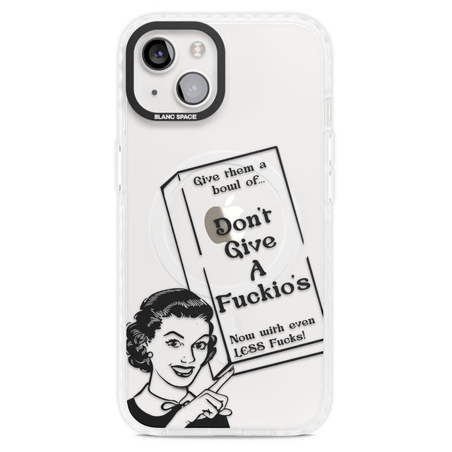 "Don't Give a F*ckio's" Cereal Magsafe Impact Phone Case for iPhone 13, iPhone 14, iPhone 15