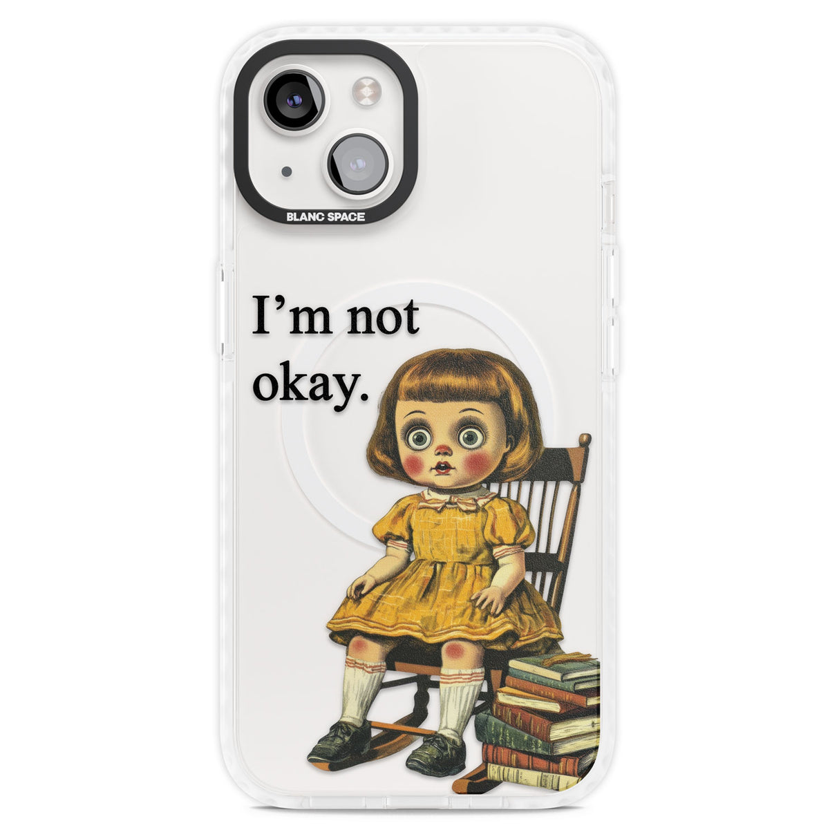 I'm Not Okay Magsafe Impact Phone Case for iPhone 13, iPhone 14, iPhone 15