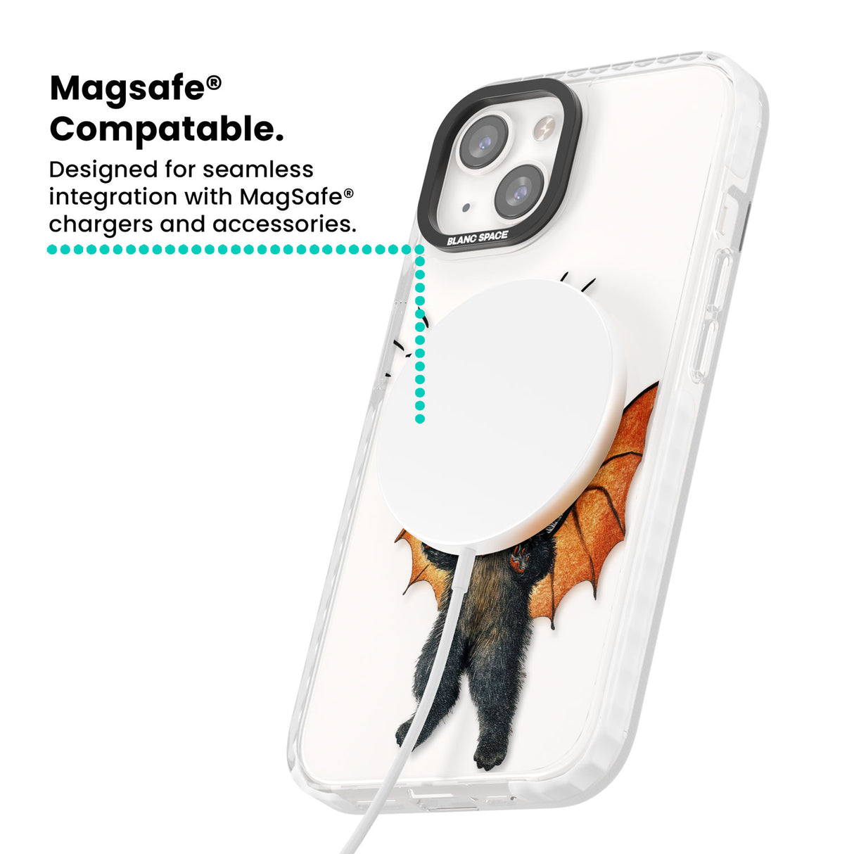 MEOW! Magsafe Impact Phone Case for iPhone 13, iPhone 14, iPhone 15