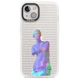 Iridescent De Milo Clear Impact Phone Case for iPhone 13, iPhone 14, iPhone 15