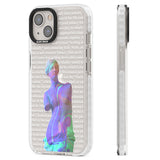 Iridescent De Milo Clear Impact Phone Case for iPhone 13, iPhone 14, iPhone 15