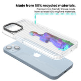 Iridescent De Milo Clear Impact Phone Case for iPhone 13, iPhone 14, iPhone 15