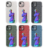 Iridescent De Milo Clear Impact Phone Case for iPhone 13, iPhone 14, iPhone 15