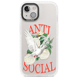 Anti-Social Clear Impact Phone Case for iPhone 13, iPhone 14, iPhone 15