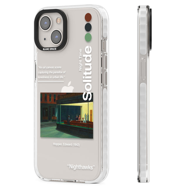 Nighthawks Clear Impact Phone Case for iPhone 13, iPhone 14, iPhone 15