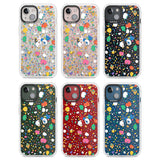 Colourful Confetti Pebbles Clear Impact Phone Case for iPhone 13, iPhone 14, iPhone 15