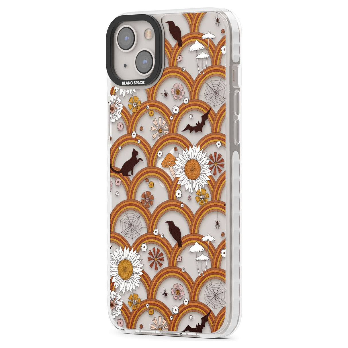 Halloween Skulls and FlowersPhone Case for iPhone 14 Plus
