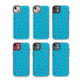 Blue Heartstopper Stars Pattern Phone Case for iPhone 14 Plus