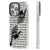 In Touch Clear Impact Phone Case for iPhone 13 Pro, iPhone 14 Pro, iPhone 15 Pro