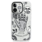 Life is Full of Possibilities Clear Impact Phone Case for iPhone 13 Pro, iPhone 14 Pro, iPhone 15 Pro