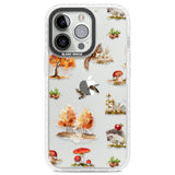 Fall Forest Friends Clear Impact Phone Case for iPhone 13 Pro, iPhone 14 Pro, iPhone 15 Pro